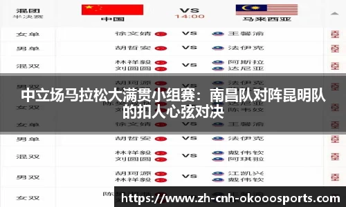 中立场马拉松大满贯小组赛：南昌队对阵昆明队的扣人心弦对决